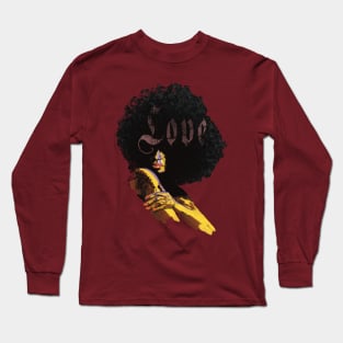 afro love Long Sleeve T-Shirt